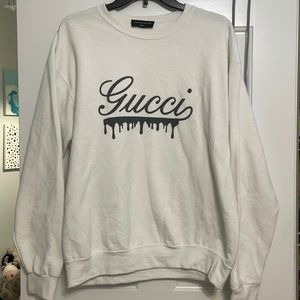 off brand “gucci” sweatshirt